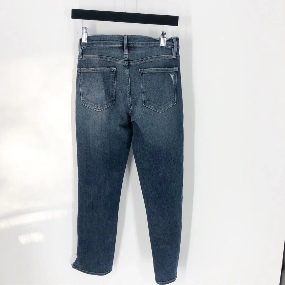 Frame Le High Straight Curve Hem Jeans sz 28 - Picture 6 of 7